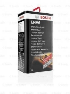 ГАЛЬМІВНА РІДИНА ENV6 5.0 L Bosch 1 987 479 208
