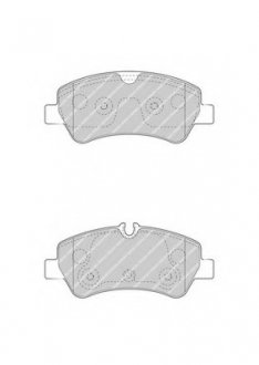 Комплект гальмівних колодок з 4 шт. дисків Ferodo FVR4398 (фото 1)