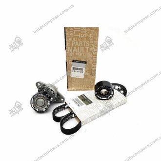 Комплект пасу поліклинового 5 pk 1750 2 ролик а Renault 77 01 477 517