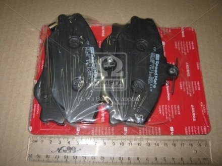 Колодки дискові гальмові HYUNDAI PORTER передн. (вир-во SPEEDMATE, Korea) SK SPEEDMATE SM-BPH011 (фото 1)
