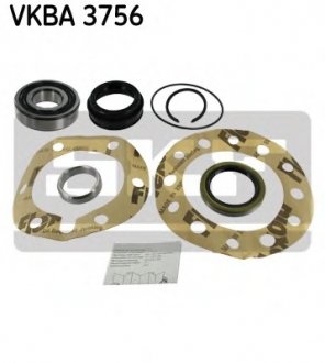 Комплект підшипника маточини колеса SKF VKBA 3756 (фото 1)