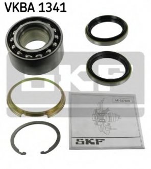 Підшипник кульковий (діам.>30 мм) зі змазкою в комплекті SKF VKBA 1341 (фото 1)