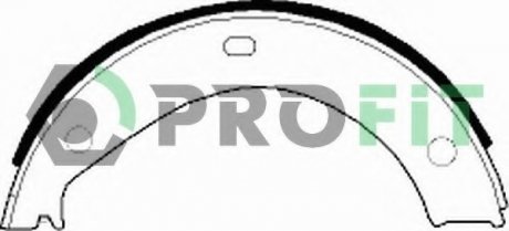 Комлект тормозных накладок PROFIT 5001-0272 (фото 1)