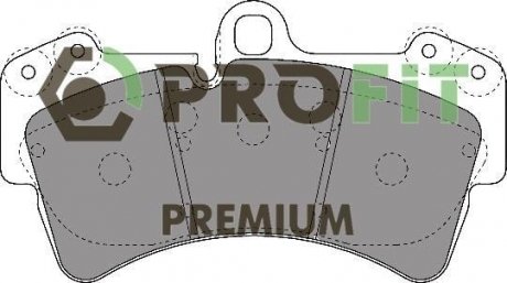 Колодки дискового тормоза PROFIT 5005-1626 (фото 1)