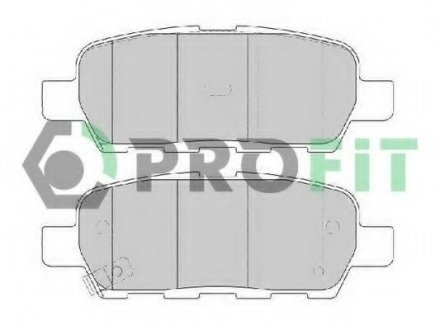 Колодки дискового тормоза PROFIT 5000-1693 (фото 1)