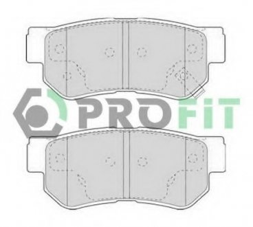 Колодки гальмівні дискові зад. PROFIT 5000-1606 (фото 1)