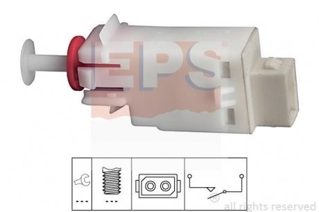 Выключатель стопсигналу EPS 1.810.123 (фото 1)