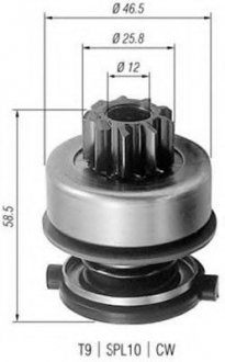 Бендикс стартера Magneti Marelli AMB0259 (фото 1)