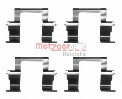 Монтажний к-кт гальмівних колодок METZGER 109-1274 (фото 1)
