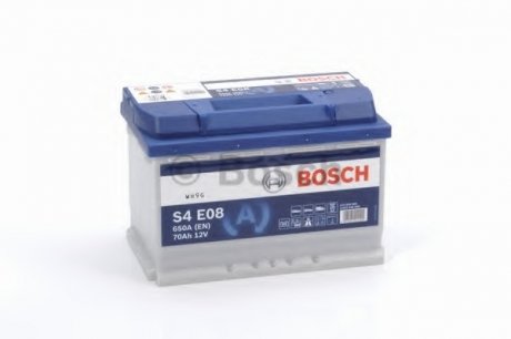 Акумулятор S4 EFB 70 Ah, EN 760 правий "+" 278x175x190 (ДхШхВ) с-ма START-STOP Bosch 0092S4E080 (фото 1)