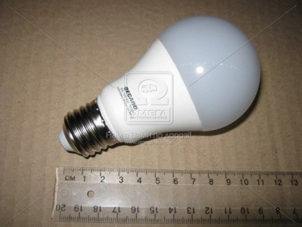 Светодиодная лампа A60, 10W,3000k, 800lm, E27, 220V <> DECARO DEC-A60-E27-10w-1 (фото 1)