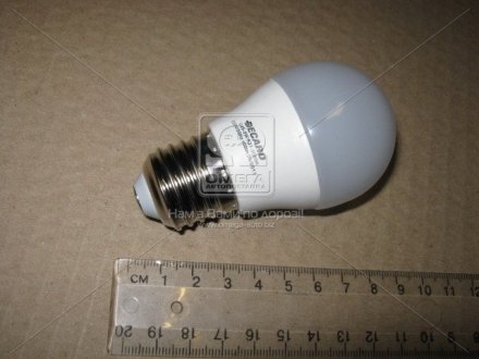 Светодиодная лампа G45, 5W,3000k, 400lm, E27,220V <> DECARO DEC-G45-E27-5w-1 (фото 1)
