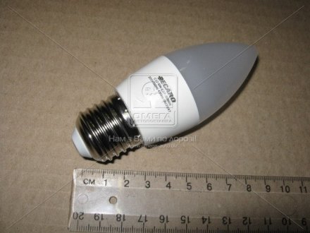 Светодиодная лампа C37, 5W,3000k, 400lm, E27,220V <> DECARO DEC-C37-E27-5w-1 (фото 1)