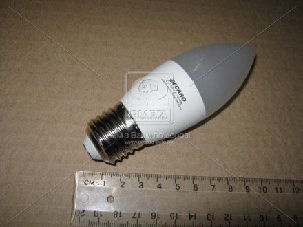 Светодиодная лампа C37, 7W,4100k, 520lm, E27,220V <> DECARO DEC-C37-E27-7w-2 (фото 1)