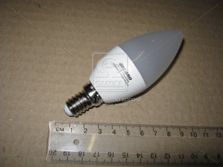 Светодиодная лампа C37, 5W,3000k, 400lm, E14,220V <> DECARO DEC-C37-E14-5w-1 (фото 1)