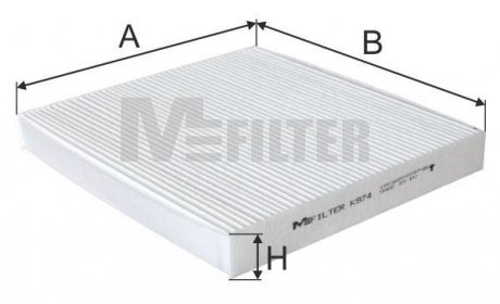 Фільтр салона M-Filter K974 (фото 1)