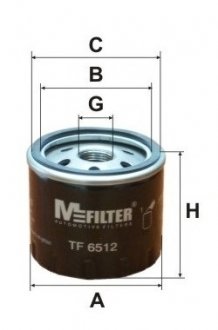 Фільтр мастила M-Filter TF6512