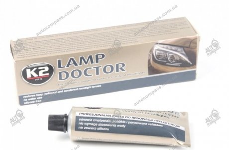 Паста для полірування фар / PRO LAMP DOCTOR 60G K2 L3050 (фото 1)