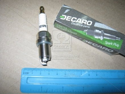 Свічка запалювання ГАЗ з дв.405 DECARO DQ16PR (фото 1)