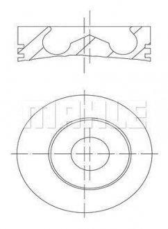 A_Гільза циліндра MB Mahle 001WV0900 (фото 1)