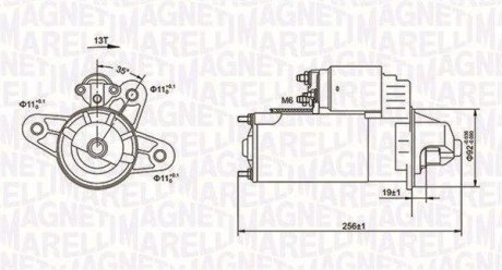 Стартер Magneti Marelli 063720977010 (фото 1)