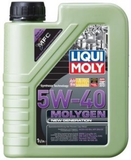 Масло моторное Molygen New Generation 5W-40 (1 л) LIQUI MOLY 9053 (фото 1)