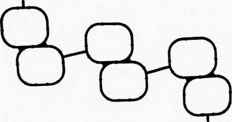Прокладка, корпус впускного коллектора Victor Reinz 71-54139-00