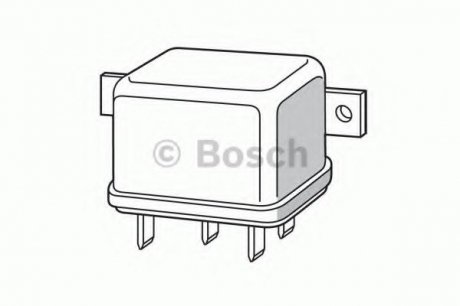 РЕЛЕ ПОВТОРА ВКЛЮЧ СТАРТЕРА Bosch 0331800003 (фото 1)