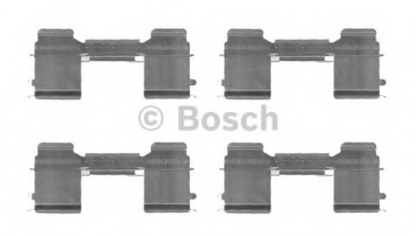 КМП гальм.колодок CITROEN/FIAT/PEUGEOT Jumper/Ducato/Boxer \'\'F \'\'2,2-3,0 \'\'06>> Bosch 1987474710 (фото 1)