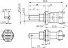 Датчик темпер. охолодж.рідини Bosch 0281002704 (фото 6)
