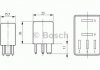 Реле (не більш 60Вт і більш 2А) Bosch 0332011007 (фото 2)