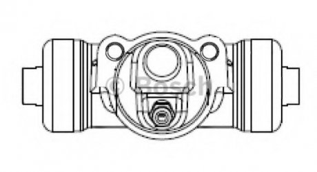 ЦИЛИНДР КОЛЕСНЫЙ Bosch F026002386 (фото 1)