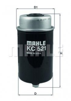 Фильтр топливный LR RANGE ROVER III, IV 4.4 TD 10- (-MAHLE) KNECHT KC521 (фото 1)