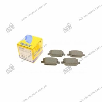 Комплект гальмівних колодок (дискових) Metelli 22-0780-0