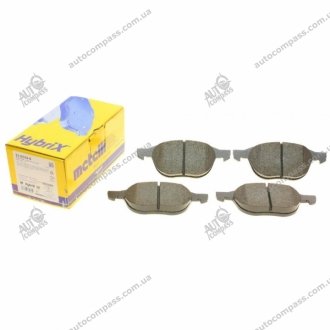 Комплект гальмівних колодок з 4 шт. дисків Metelli 22-0534-0