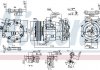 Компресор кондиціонера NISSENS 89362 (фото 1)