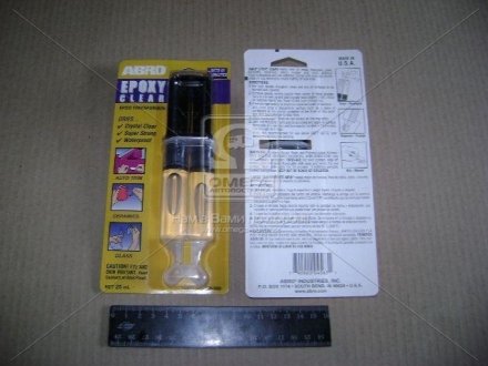 Клей эпоксидный c дозатором 25мл ABRO ЕР-300
