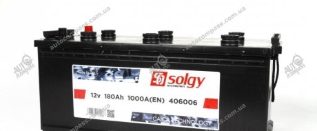 Стартерна батарея (акумулятор) SOLGY 406006 (фото 1)