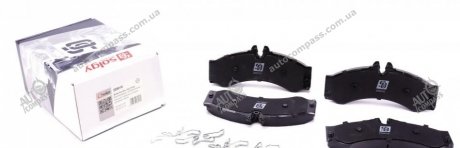 Колодки тормозные SOLGY 209016