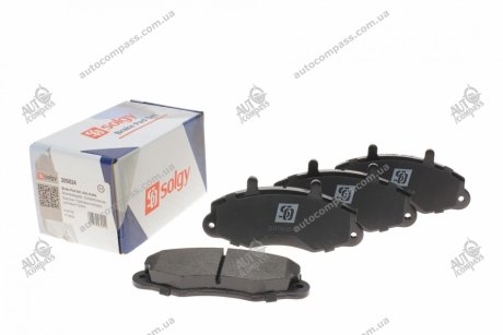 Колодки тормозные SOLGY 209024