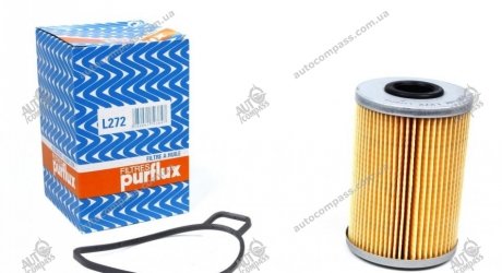 Фильтр масляный PURFLUX L272 (фото 1)