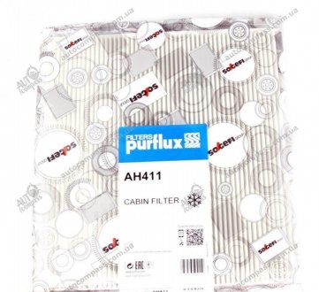 Фільтр салону PURFLUX AH411 (фото 1)