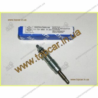 Свеча накала Iskra 11721665