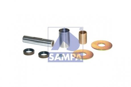 Ремкомплект ресори (штифт, втулка металева - 2шт, кольцо гум Sampa 050.604 (фото 1)
