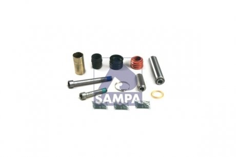 Ремкомплект супорта (болт - 2шт, втулка металева - 2шт, пиль Sampa 095.533 (фото 1)