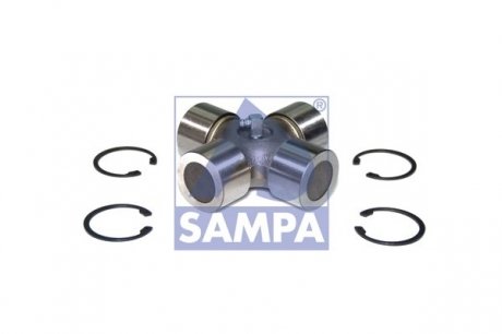 Комплект хрестовини карданного валу (хрестовина, кільця запі Sampa 201.026 (фото 1)