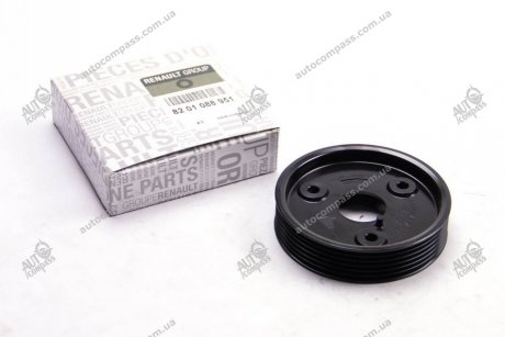 Шків насоса гідропідсилювача Master/Movano 2.2dCi (6PK/104mm) Renault 8201088951