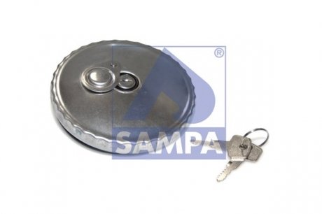 Кришка горловини паливного баку з двома ключами (металева) Sampa 096.022 (фото 1)