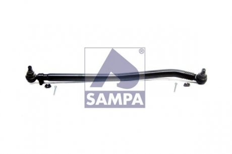Тяга рульова подовжня з двома гайками і двома шплінтами Sampa 097.105