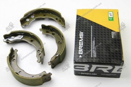 Колодки ручного тормоза Ducato 94-02, Boxer 02- (Bendix) BREMSI GF0187 (фото 1)